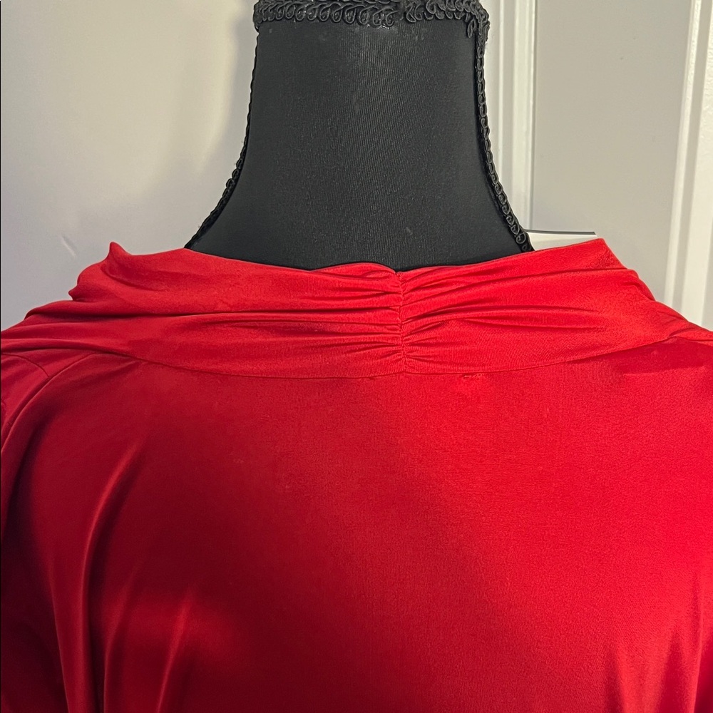 Cache Vibrant Red Dress - Picture 9 of 9